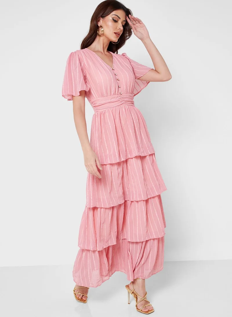 ELLA A-Line Layered Dress