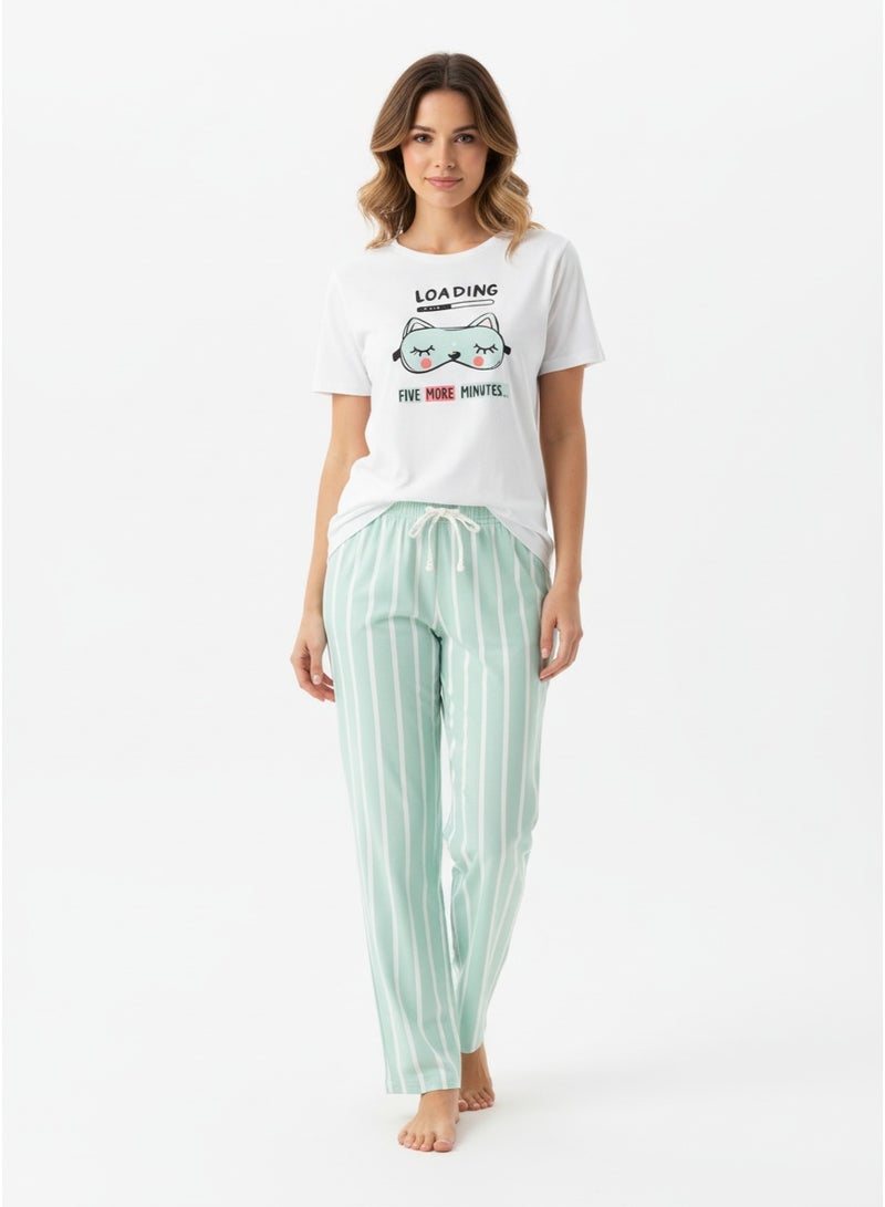 general PJ LADIES BODICE SS TOP + LP SV-PR-270 - Image 2