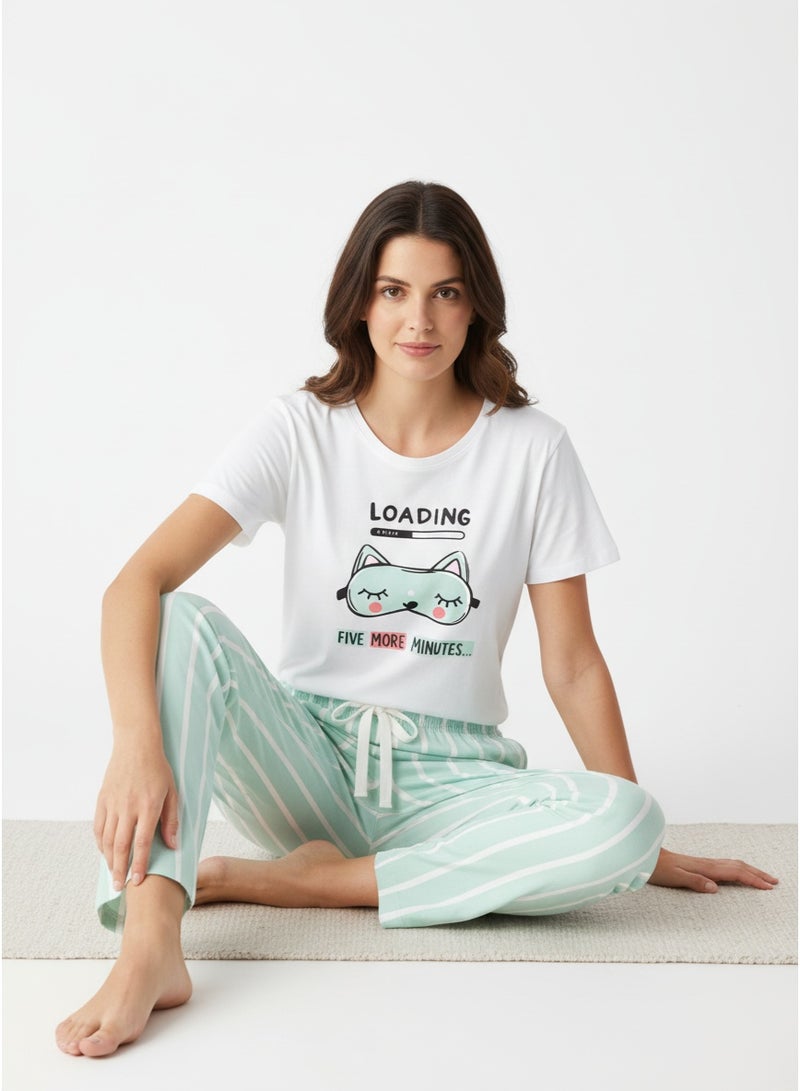 general PJ LADIES BODICE SS TOP + LP SV-PR-270 - Image 1