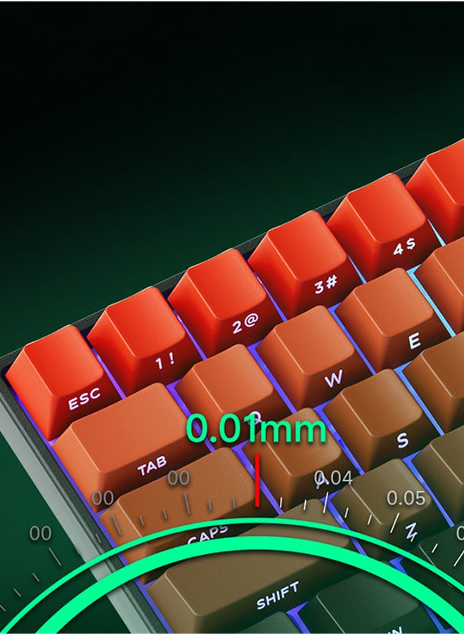 Akko MonsGeek FUN60 Pro Mechanical Keyboard Magnetic Switch 60% Gaming Keyboards Rapid Trigger 0.01mm Tri-modes Single 8K Custom Keyboard