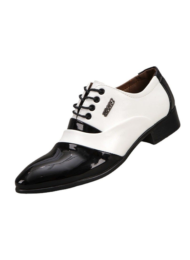 KUYING New Men's Business Leather Shoes - Image 1