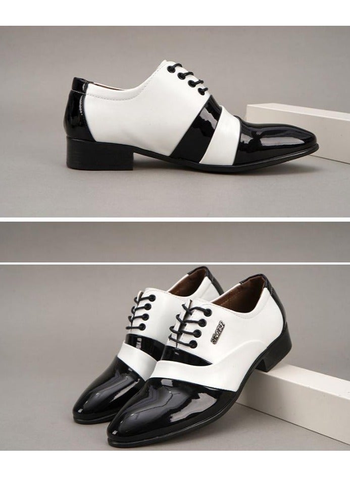KUYING New Men's Business Leather Shoes - Image 4
