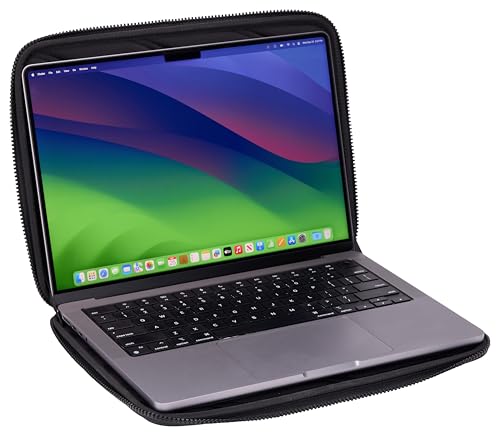 Thule Gauntlet Sleeve Fits 14 MacBook Rigid Exterior Protection Padded Interior Prevents Scratches and Damage - Image 3