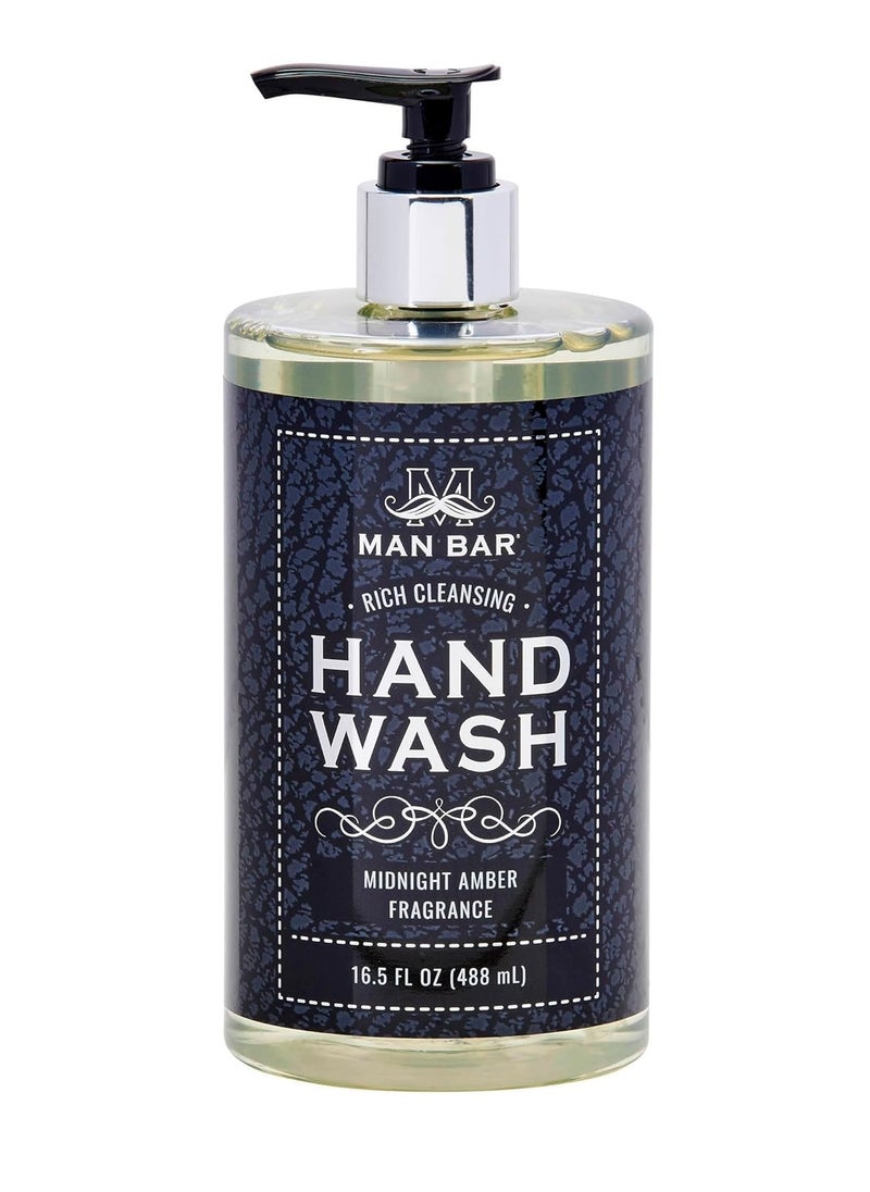 San Francisco Soap Company - San Francisco Soap Company Midnight Amber Man Bar Hand Wash - 16.5 oz - Image 1