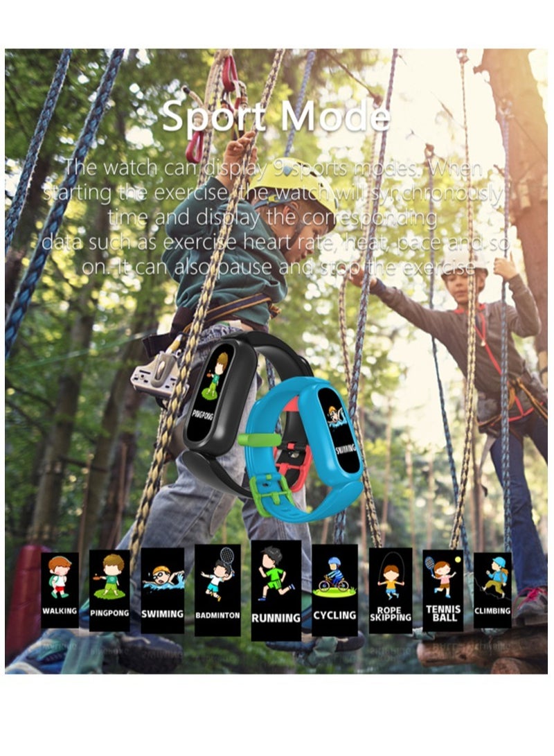 New Kids Smart Watch Waterproof Fitness Tracker with Heart Rate Monitor Sleep Monitor and Sports Modes for Android and iOS - Image 4