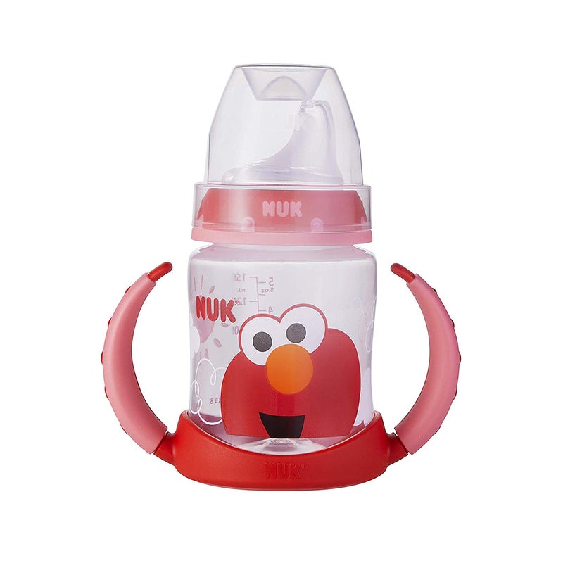 NUK كوب التعلم من NUK شارع السمسم، 5 أونصات إلمو – خالي من BPA، كوب شرب مقاوم للتسرب - Image 5