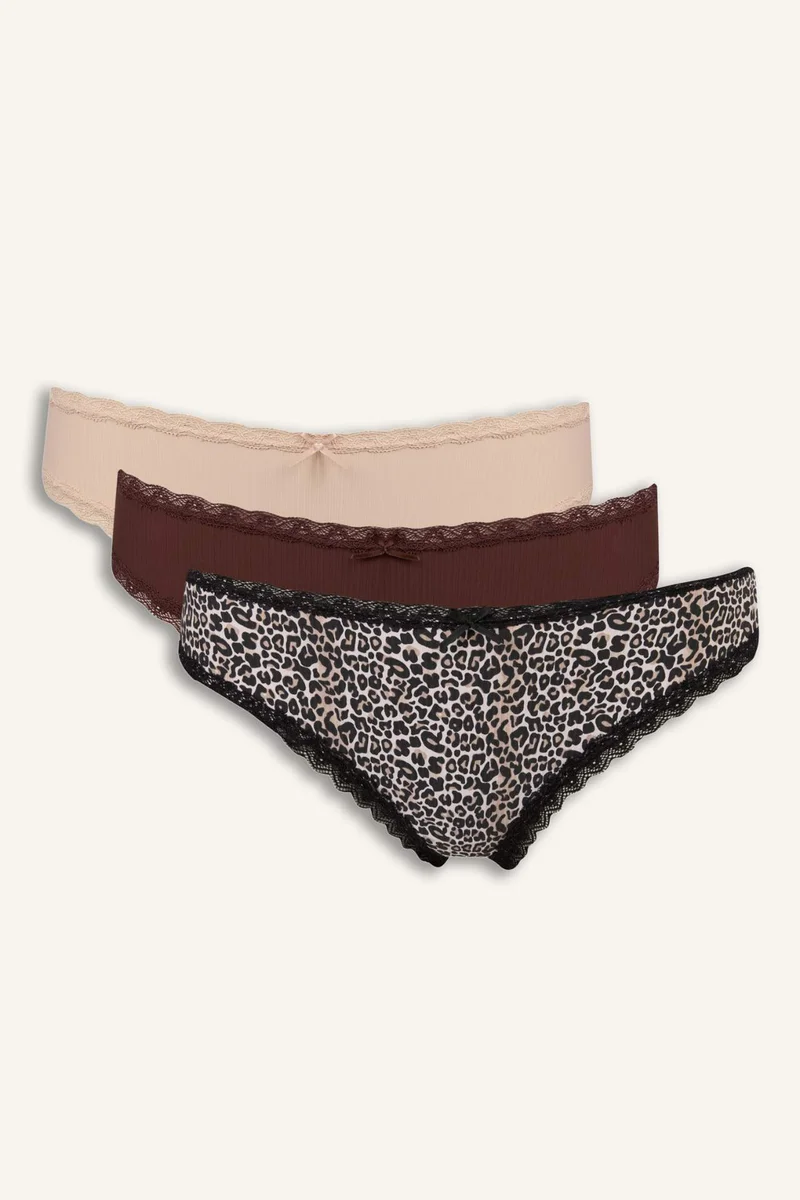 ديفاكتو Micro 3 Piece Slip Panties