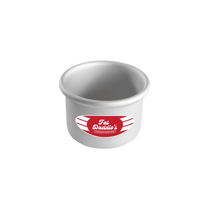 Fat Daddios Anodized Aluminum Round Cake Pan 4 x 3 Inch