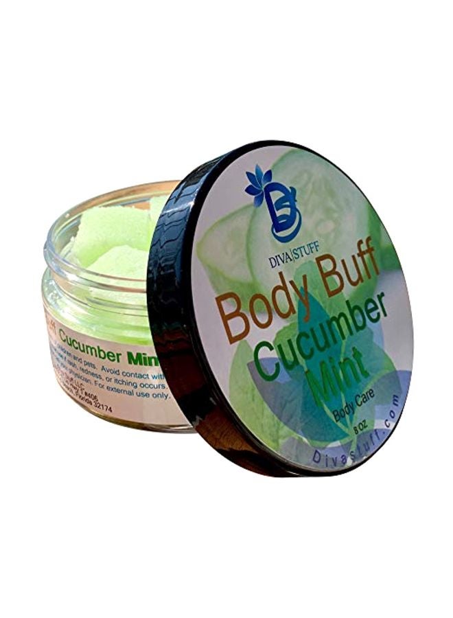Diva Stuff Cucumber Mint Cooling Scent Sugar Scrub - Image 1