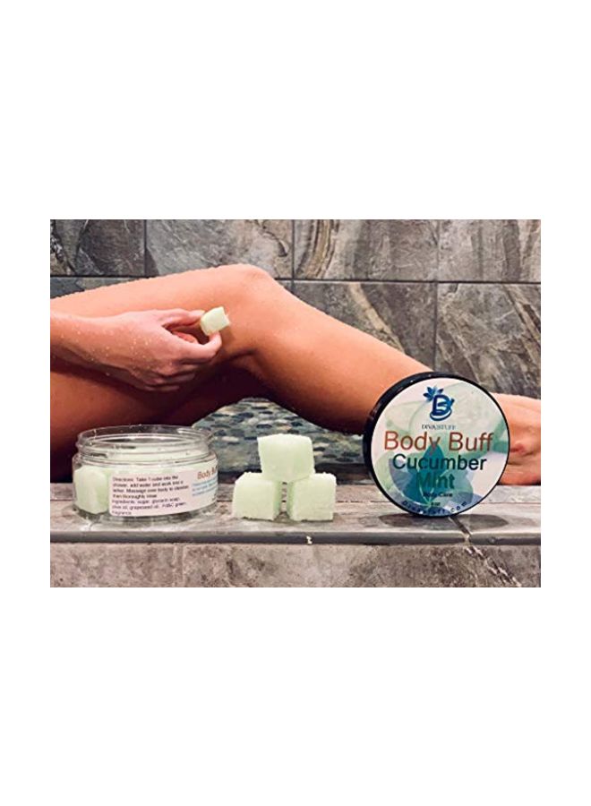 Diva Stuff Cucumber Mint Cooling Scent Sugar Scrub - Image 3
