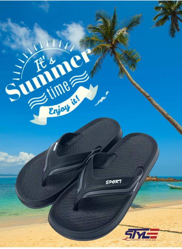 Style Men's Slippers For Outdoor Indoor And Beach  - Image 1