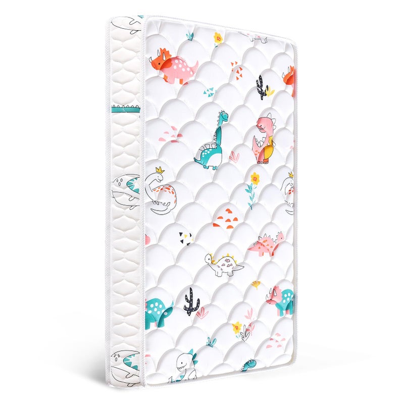 Letmxiu Premium 5" Crib Mattress and Toddler Mattress, Dual-Sided and Firm Toddler Bed Mattress, Hypoallergenic Toddler Mattress for Toddler Bed, Non-Toxic Fits Standard Crib and Toddler Bed - Image 1