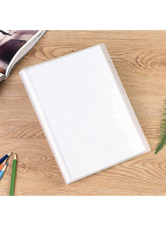 RUSTAMM Nail Art Sticker Storage Book Collecting Album 80 Slots Empty Storage Holder Binder Book Plastic Nail Stenicls Organizer Easy Photo Album Manicure Nail Art Tools - Image 5