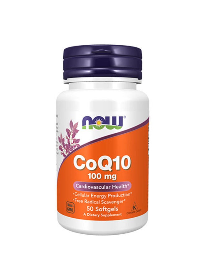CoQ10 100mg – 50 Softgels