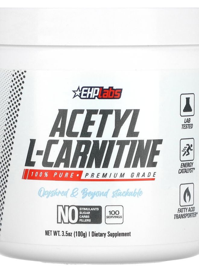 EHPLabs Acetyl L-Carnitine 3.5 oz (100 g)