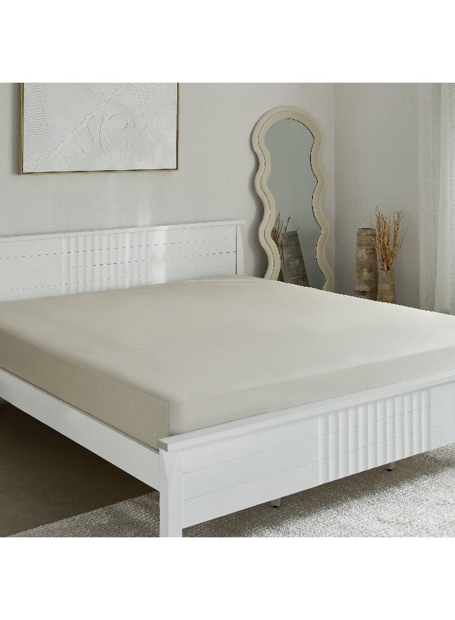 Home Box Purely Percale Queen Fitted Sheet 200 x 40 x 150 cm - Image 2