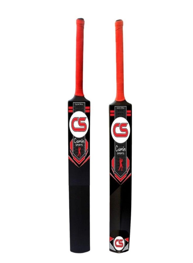 Camin Turf Plastic Tennis Cricket Bat Full Size Bat (34 X 4.5 Inch) for All Age Group (Slog Cricket Bat) Mens Heavy Plastic Bats with Grip for Gully Tournament Match Standard Full Size Tennis Bat - Image 2