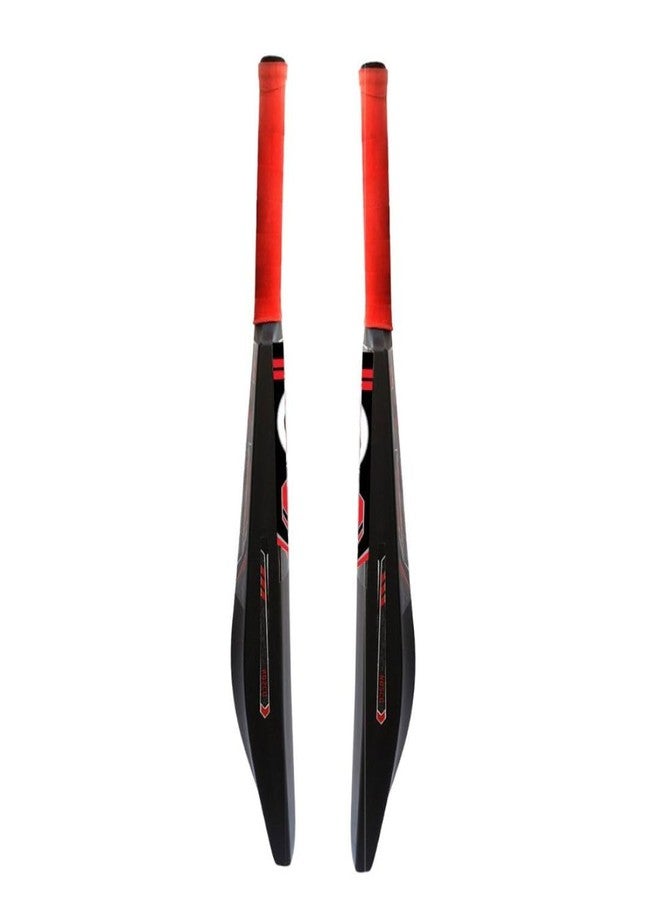 Camin Turf Plastic Tennis Cricket Bat Full Size Bat (34 X 4.5 Inch) for All Age Group (Slog Cricket Bat) Mens Heavy Plastic Bats with Grip for Gully Tournament Match Standard Full Size Tennis Bat - Image 3