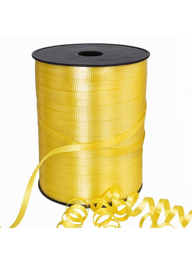 GIFTEXPRESS 500 yards Gold Curling Ribbon for Balloon Ribbon, Balloon String, Gift Wrapping Supplies, Party Decorations, Art Crafts - Image 1