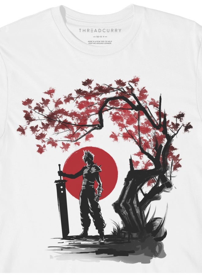 THREADCURRY تي شيرت من القطن مطبوع عليه رسومات متحركة ومانغا ورسوم متحركة ورسوم متحركة للأولاد من THREADCURRY - Image 3