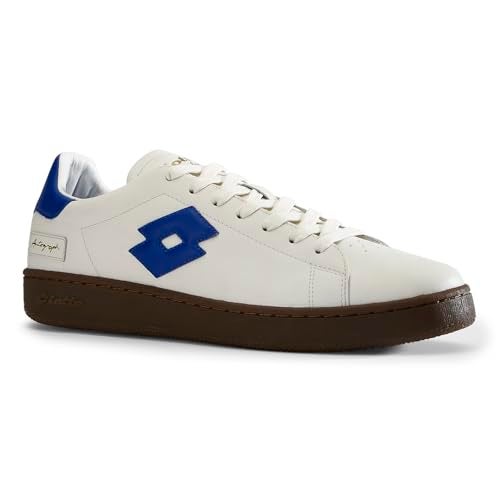 Lotto Men Autograph OG White Leather Sneakers - Image 1