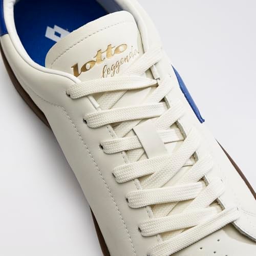 Lotto Men Autograph OG White Leather Sneakers - Image 5