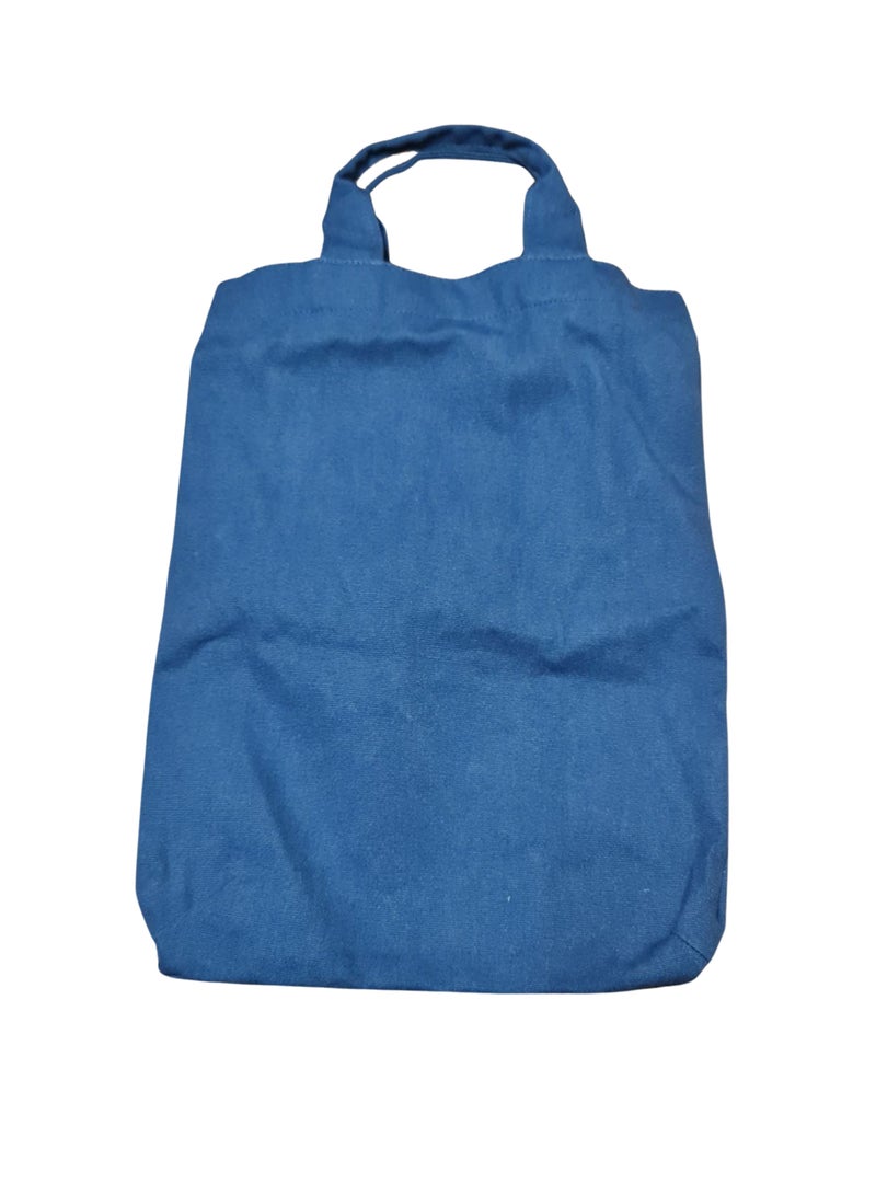 12A Imitation Jean Wash Cotton Canvas Bag - Image 3
