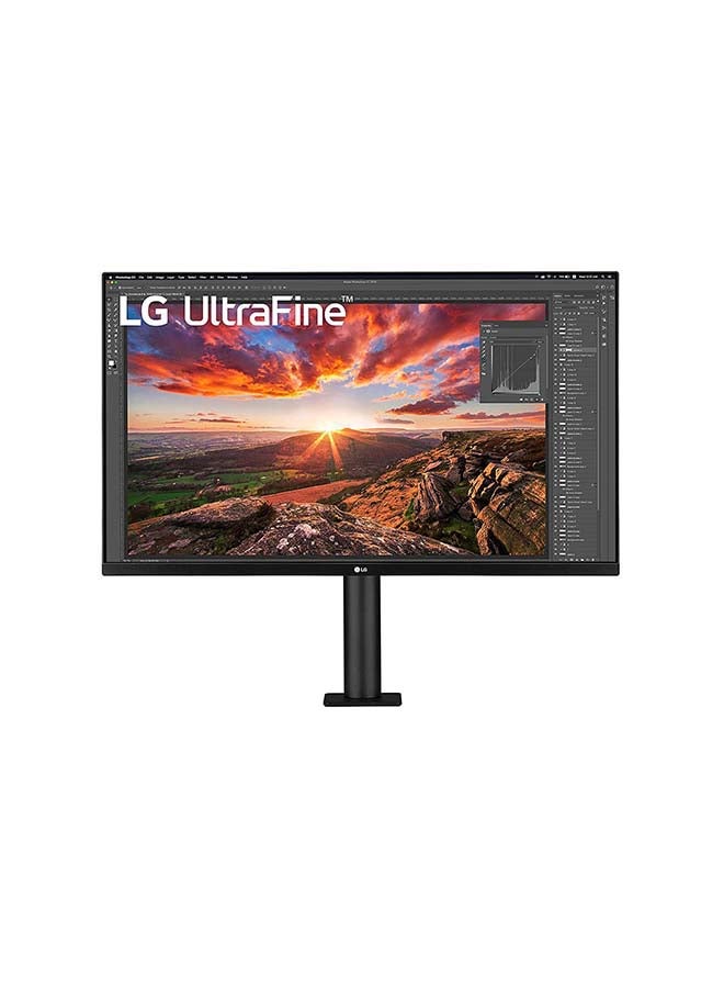 LG 32UN880-B 32" UltraFine Display Ergo UHD 4K IPS Display with HDR 10 Compatibility. 5ms Response Time, USB Type-C Connectivity, 5W x 2 Speakers, AMD FreeSync Technology, 32UN880 Black - Image 1