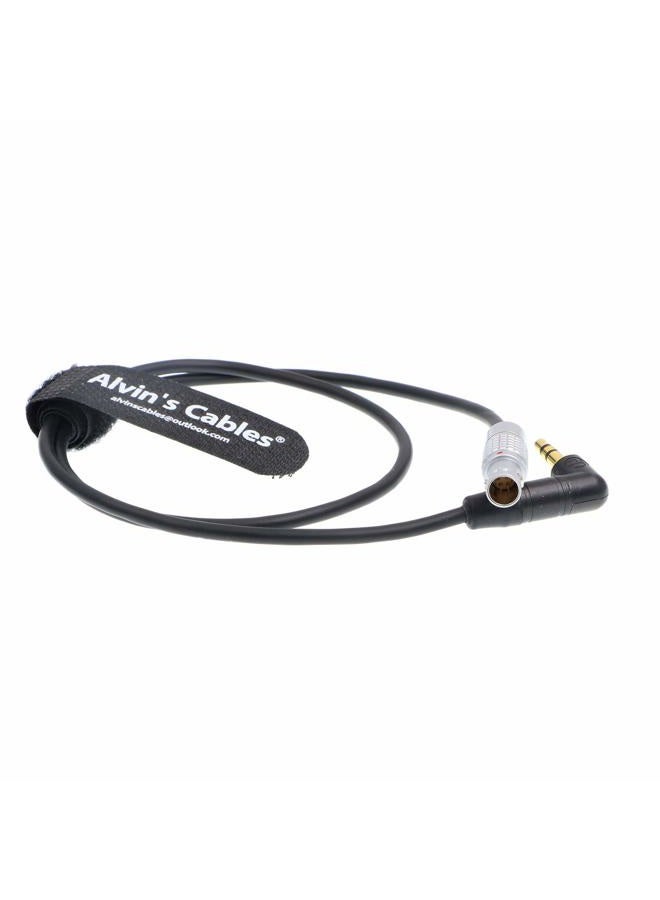 Alvin's Cables Audio Cable for ARRI Mini LF Camera 6 Pin Male to 3.5mm TRS Right Angle - Image 5