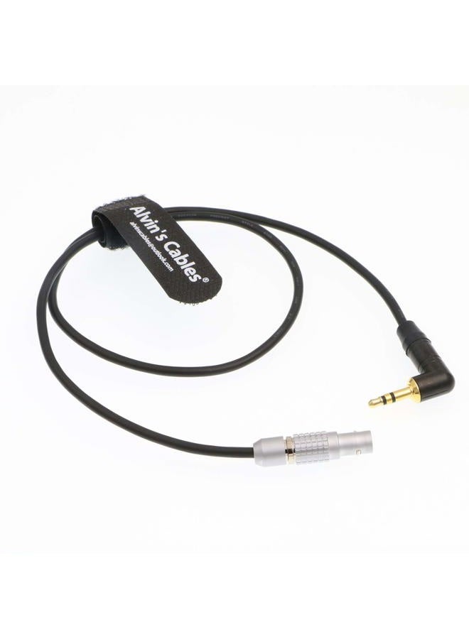 Alvin's Cables Audio Cable for ARRI Mini LF Camera 6 Pin Male to 3.5mm TRS Right Angle - Image 4