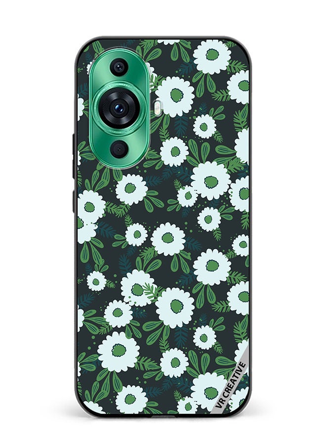 VR CREATIVE Protective Case Cover For Huawei nova 11 Pro Floral Pattern Based On Traditional Folk Art Ornaments Design Multicolour - Image 1