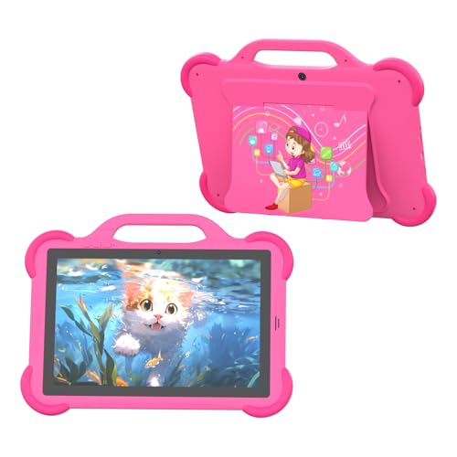CUPEISI Android 14 Kids Tablet Toddler Tablet for Kids,10 inch 8GB RAM+64GB ROM Tableta for Boys Girls, 10" 1280*800 IPS Safety Eye Protection Screen Parental Control APP Latest Model Kid Tablets WIFI Tab PC - Image 1