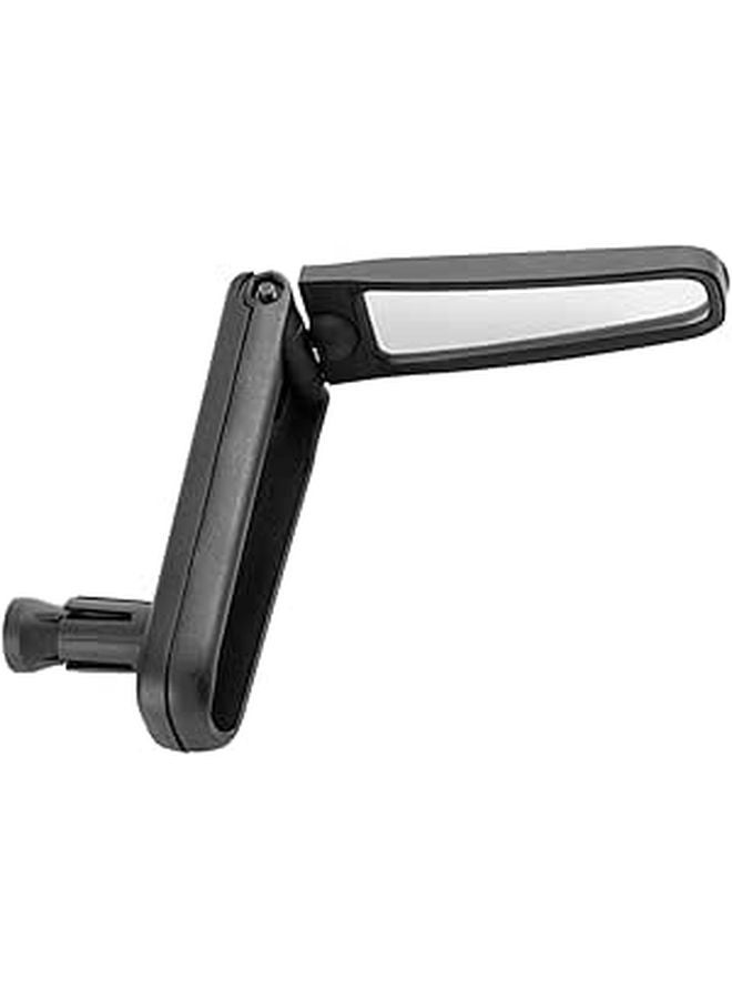 Adjustable Bike Mirror for Handlebars Convex Rearview Bicycle Mirror Black Cycling Accessory - Image 1