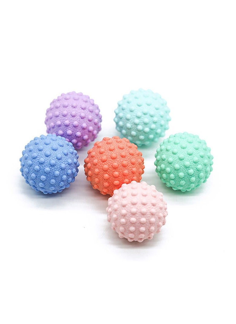 General Six different colors massage balls foot massager to relieve plantar fasciitis yoga muscle relaxation pain relief portable therapy balls  - Image 3