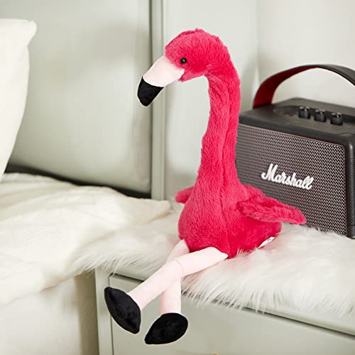 CozyWorld 13 Talking Flamingo Toy Repeat What You Said Interactive Cute Plush Toy Flamingo Stuffed Animals Birthday Gifts for Boys and Girls Red - Image 5