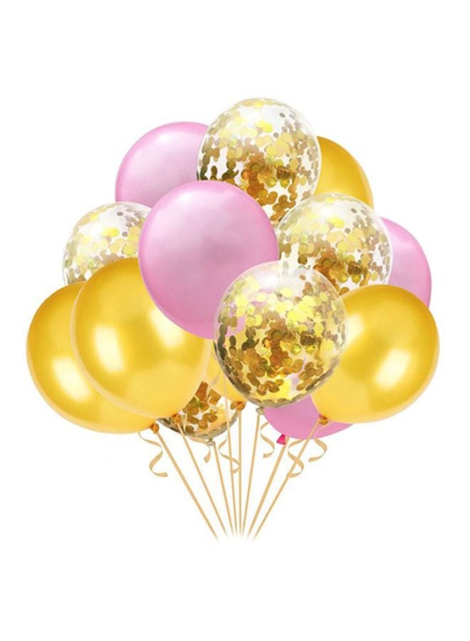 شاربدو بالونات تزيين للاحتفال بأعياد الميلاد أو حفلات الزواج من 15 قطعة