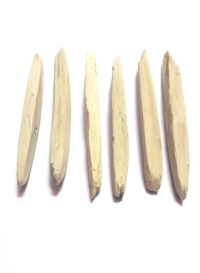 DAILY VRK Namakatti Holy White Sticks, 6 Count, 1 cm Length, 4 cm Height, 1 cm Width, Ash & Clay Incense Sticks - Image 1