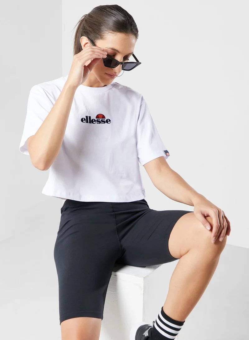 Ellesse Fireball Cropped T-Shirt