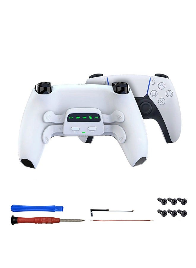 General Compatible with PS5 Bluetooth gamepad Elite Quad back buttons programmable custom mapping three-level burst back buttons  - Image 1