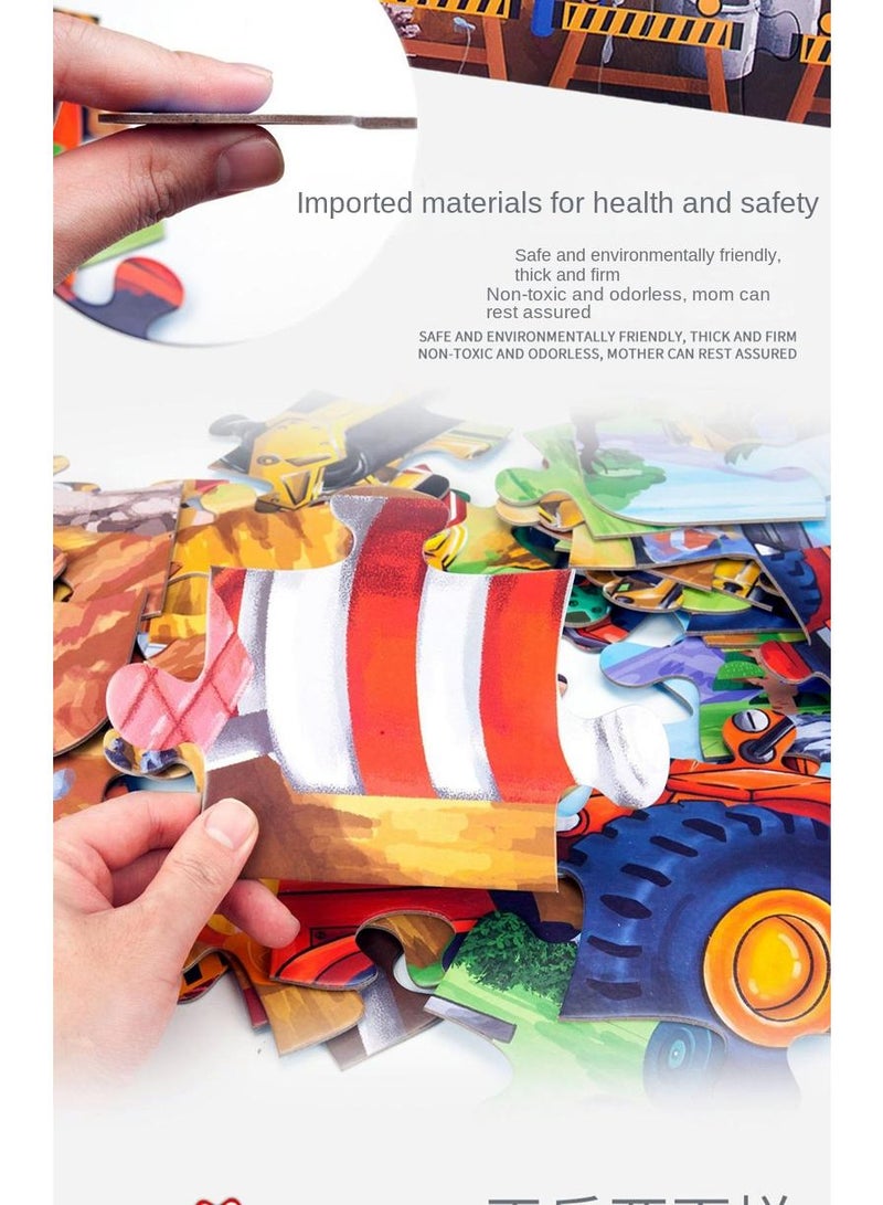 MiniWhale 46 Large Pieces Of Paper Puzzle Ocean Scene Children'S Puzzle 3-6 Years Old Intellectual Development Toys Children'S Day Gifts Birthday Gifts - Image 5