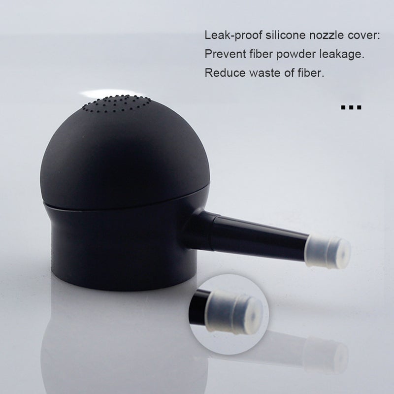 Hair Building Fibers Spray Applicator Spray Atomizador Nozzle Pump Hair Instantly Thickening or Balding Hair Tools Perfect Accessory Natural Hair Loss Concealer Tool - Image 3