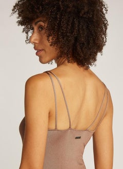 CALVIN KLEIN V-Neck Knitted Dress  - Image 3