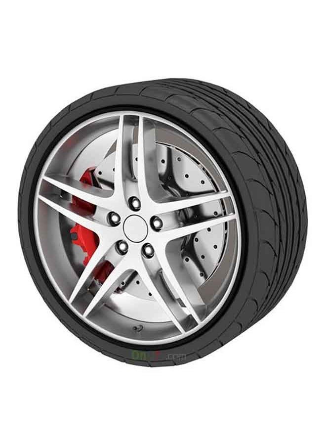 NIBEMINENT Auto Car Tyre Rim Care Protector Wheel Sticker Strip  - Image 2