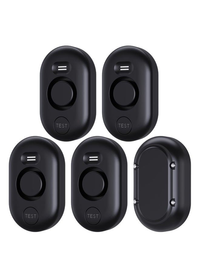 METAK 5-Pack Water Leak Detectors for Home, 100dB Water Sensor Alarm for Basement, Leakage Detection Device for Under Sink/Pipe/Drain Drip, Floor Flood in Bathroom/Kitchen/Toilet/Laundry Room, Model: WD61 - Image 1