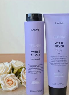 LAKME Lakme Shampoo and Musk Technia Silver White Enhanced Grey and Oil 250 + 300ml  - Image 1