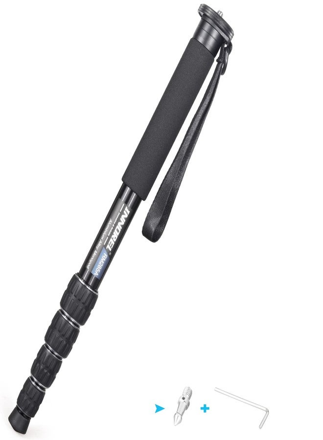 INNOREL RM285A Camera Monopod Professional Portable 5-Section Compact Travel Aluminum Alloy Monopod for Canon Nikon Sony DSLR Camera Video Camcorder DV Photography Bracket Load 22lbs/10kg - Image 1