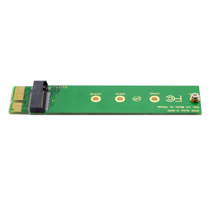 Cablecc محول عمودي NGFF M-Key NVME AHCI SSD إلى PCI-E 3.0 PCIE4.0 1x x1 للـ XP941 SM951 PM951 960 EVO SSD - Image 1