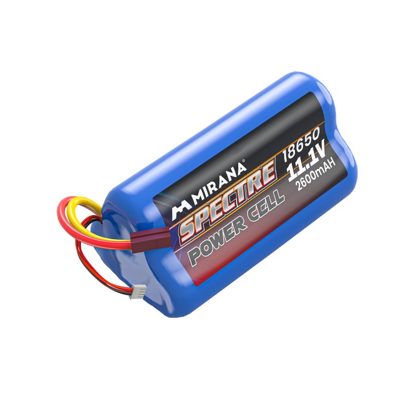 Mirana Spectre 4WD Accessories - Compatible only with The Mirana Spectre 4WD Hobby Grade RC Car Toy - Power Cell (3 Pack) - Image 4