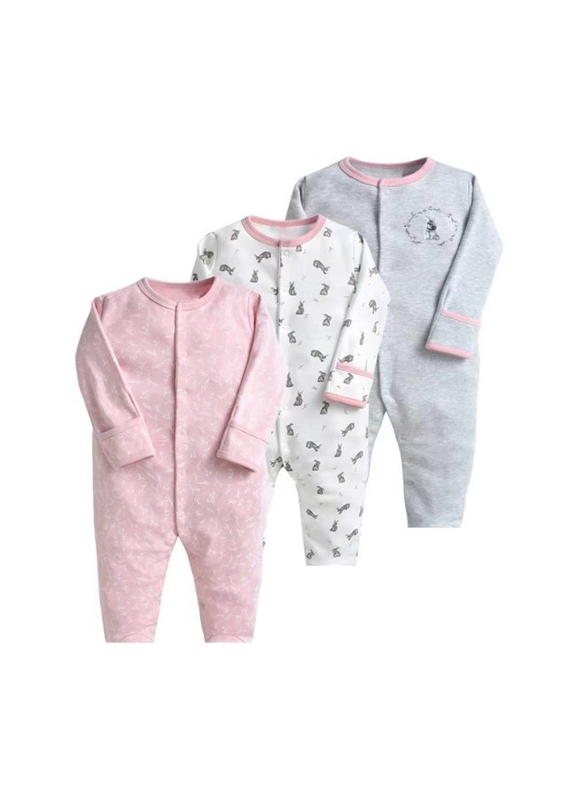 ملابس أطفال جديدة لموسم الربيع والخريف - طقم من ثلاث قطع لبدلة الأطفال