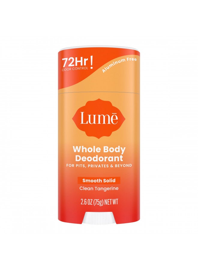 Lume Lume Smooth Solid Stick - 2.6 Ounce (Clean Tangerine)  - Image 1